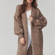 Laden Sie das Bild in den Galerie-Viewer,  Cardigan model 226869 Makadamia 
