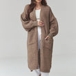 Laden Sie das Bild in den Galerie-Viewer,  Cardigan model 226869 Makadamia 
