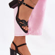 Laden Sie das Bild in den Galerie-Viewer,  Sandalen mit Absatz model 226912 Step in style 
