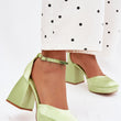Laden Sie das Bild in den Galerie-Viewer,  Sandalen mit Absatz model 226914 Step in style 
