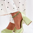 Laden Sie das Bild in den Galerie-Viewer,  Sandalen mit Absatz model 226914 Step in style 
