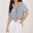 Laden Sie das Bild in den Galerie-Viewer,  Kurzarm Hemd model 226993 Rue Paris 
