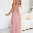 Laden Sie das Bild in den Galerie-Viewer,  Langes Kleid model 227104 Numoco 
