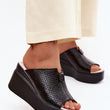 Laden Sie das Bild in den Galerie-Viewer,  Keilabsatz Sandalen model 227430 Step in style 
