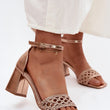 Laden Sie das Bild in den Galerie-Viewer,  Sandalen mit Absatz model 227454 Step in style 

