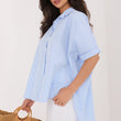 Laden Sie das Bild in den Galerie-Viewer,  Kurzarm Hemd model 227655 Rue Paris 
