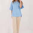 Laden Sie das Bild in den Galerie-Viewer,  Langarm Hemd model 227874 Italy Moda 
