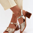 Laden Sie das Bild in den Galerie-Viewer,  Sandalen mit Absatz model 227902 Step in style 
