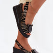 Laden Sie das Bild in den Galerie-Viewer,  Keilabsatz Sandalen model 227903 Step in style 
