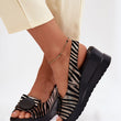 Laden Sie das Bild in den Galerie-Viewer,  Keilabsatz Sandalen model 227903 Step in style 
