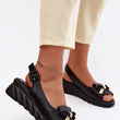 Laden Sie das Bild in den Galerie-Viewer,  Keilabsatz Sandalen model 227906 Step in style 
