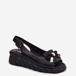 Laden Sie das Bild in den Galerie-Viewer,  Keilabsatz Sandalen model 227906 Step in style 
