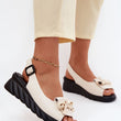 Laden Sie das Bild in den Galerie-Viewer,  Keilabsatz Sandalen model 227907 Step in style 

