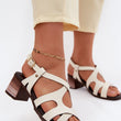 Laden Sie das Bild in den Galerie-Viewer,  Sandalen mit Absatz model 227908 Step in style 
