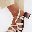 Laden Sie das Bild in den Galerie-Viewer,  Sandalen mit Absatz model 227908 Step in style 

