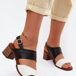 Laden Sie das Bild in den Galerie-Viewer,  Sandalen mit Absatz model 227912 Step in style 
