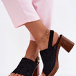 Laden Sie das Bild in den Galerie-Viewer,  Sandalen mit Absatz model 227914 Step in style 
