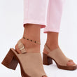 Laden Sie das Bild in den Galerie-Viewer,  Sandalen mit Absatz model 227915 Step in style 
