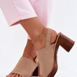 Laden Sie das Bild in den Galerie-Viewer,  Sandalen mit Absatz model 227915 Step in style 
