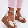 Laden Sie das Bild in den Galerie-Viewer,  Keilabsatz Sandalen model 227916 Step in style 
