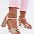 Laden Sie das Bild in den Galerie-Viewer,  Sandalen mit Absatz model 227921 Step in style 
