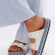 Laden Sie das Bild in den Galerie-Viewer,  Plattform-Sandalen model 227933 Step in style 
