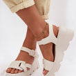 Laden Sie das Bild in den Galerie-Viewer,  Keilabsatz Sandalen model 227898 Step in style 
