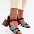 Laden Sie das Bild in den Galerie-Viewer,  Sandalen mit Absatz model 227911 Step in style 
