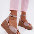Laden Sie das Bild in den Galerie-Viewer,  Keilabsatz Sandalen model 227917 Step in style 
