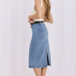 Laden Sie das Bild in den Galerie-Viewer,  ~Spódnica jeansowa model 228027 Factory Price 
