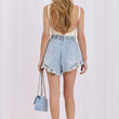 Laden Sie das Bild in den Galerie-Viewer,  ~Szorty jeansowe model 228033 Factory Price 

