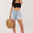 Laden Sie das Bild in den Galerie-Viewer,  ~Szorty jeansowe model 228039 Factory Price 
