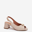 Laden Sie das Bild in den Galerie-Viewer,  Sandalen mit Absatz model 228110 Step in style 
