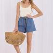 Laden Sie das Bild in den Galerie-Viewer,  ~Szorty jeansowe model 228178 Italy Moda 
