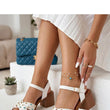 Laden Sie das Bild in den Galerie-Viewer,  Sandalen mit Absatz model 228218 Solea 
