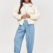 Laden Sie das Bild in den Galerie-Viewer,  Jacke model 228274 Makadamia 
