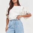 Laden Sie das Bild in den Galerie-Viewer,  Jeansshorts model 228315 Makadamia 
