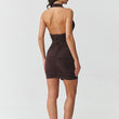 Laden Sie das Bild in den Galerie-Viewer,  Kurzes Kleid model 228319 Makadamia 
