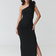 Laden Sie das Bild in den Galerie-Viewer,  Langes Kleid model 228320 Makadamia 
