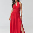 Laden Sie das Bild in den Galerie-Viewer,  Langes Kleid model 228321 Makadamia 
