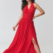 Laden Sie das Bild in den Galerie-Viewer,  Langes Kleid model 228321 Makadamia 
