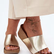 Laden Sie das Bild in den Galerie-Viewer,  Keilabsatz Sandalen model 228383 Step in style 
