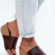 Laden Sie das Bild in den Galerie-Viewer,  Keilabsatz Sandalen model 228384 Step in style 
