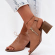 Laden Sie das Bild in den Galerie-Viewer,  Sandalen mit Absatz model 228387 Step in style 
