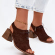 Laden Sie das Bild in den Galerie-Viewer,  Sandalen mit Absatz model 228388 Step in style 
