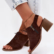 Laden Sie das Bild in den Galerie-Viewer,  Sandalen mit Absatz model 228388 Step in style 
