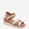 Laden Sie das Bild in den Galerie-Viewer,  Keilabsatz Sandalen model 228390 Step in style 
