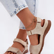 Laden Sie das Bild in den Galerie-Viewer,  Keilabsatz Sandalen model 228397 Step in style 
