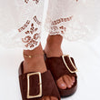 Laden Sie das Bild in den Galerie-Viewer,  Plattform-Sandalen model 228785 Step in style 
