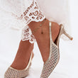Laden Sie das Bild in den Galerie-Viewer,  Sandalen mit Absatz model 228951 Step in style 
